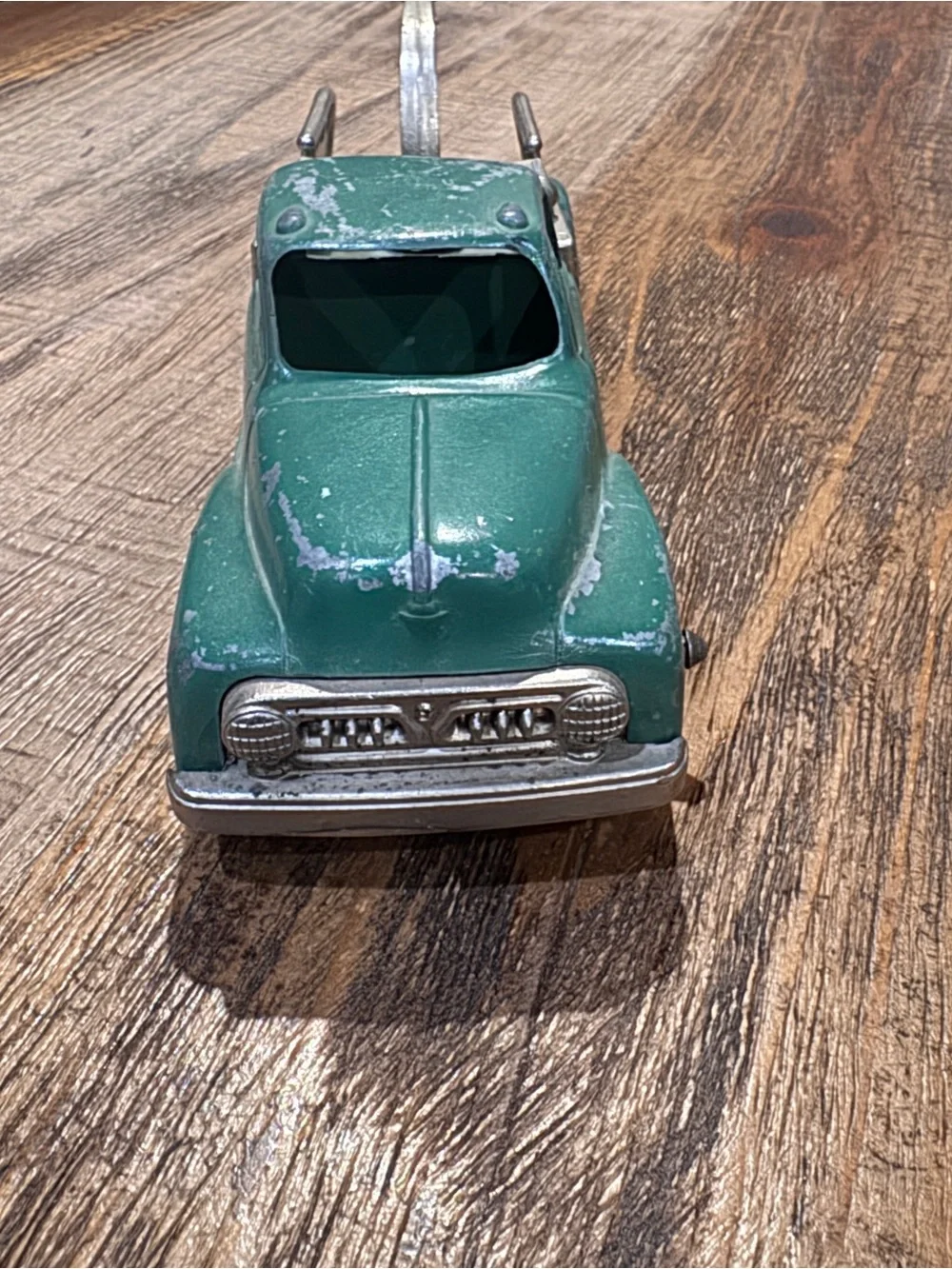 2 Vintage-1950 Hubley fire truck and Hubley wrecker die cast